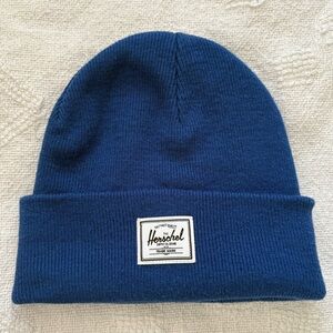 Herschel Knit Beanie- Blue